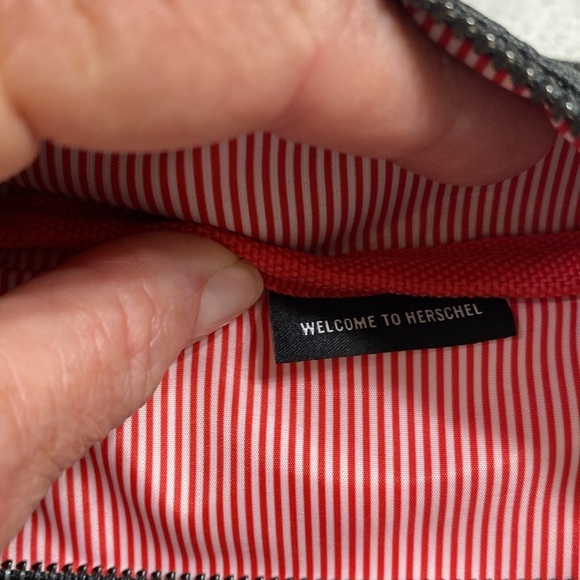 Herschel Supply Fifteen Waist Pack 2.0L Black Crosshatch Grey one size compact - Picture 4 of 8